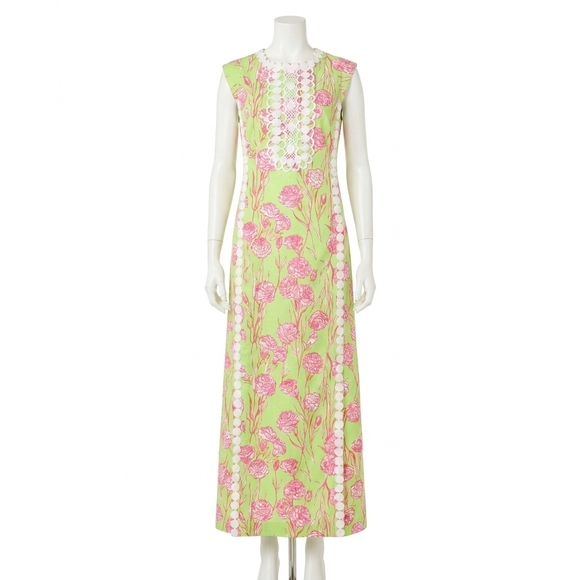 LILLY PULITZER Dresses & Skirts - NEW LILLY PULITZER rosalena stretch maxi shift dress in pistachio macaron alina